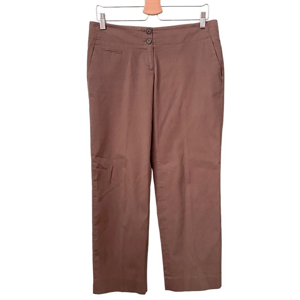 Loft Casual Brown Capri Pants in Size 4